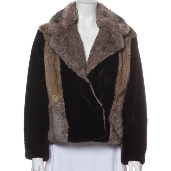 Rebecca Taylor Faux fur jacket - Picture 4 of 8